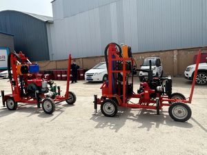 200-260M Waterput Booreiland Diesel Hydraulische Boorinstallatie Te Koop