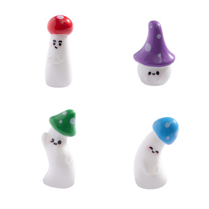 Nhỏ Cổ Tích Vườn <span class=keywords><strong>Mini</strong></span> Nấm Trang Trí Nội Thất Thu Nhỏ Nhựa Thủ Công Giả Nấm Cho Tự Làm Bonsai Micro Cảnh Quan Hồ cạn Hồ Cá - Product Image 5