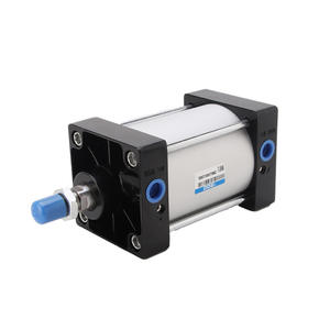 Cylindres standard à haute poussée de la série Airtac SC, course réglable, type magnétique, tous les modèles - SC32-25-AA, connexion filetée - Product Image 1