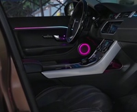 Kit d'éclairage LED dynamique et coloré pour l'intérieur de voiture, amélioration de l'éclairage ambiant pour Land Rover Range Rover Evoque 2012-2018