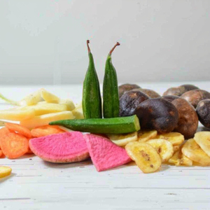 Sain mélangé fruits légumes croustillants frits non soufflés aliments séchés riches Nutrition goût salé Texture dure boîte <span class=keywords><strong>de</strong></span> collations décontractées - Product Image 3