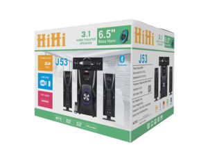 ระบบเสียง OEM คุณภาพสูงราคาถูก 3.1 ระบบโฮมเธียเตอร์รีโมทคอนโทรลลําโพง Bluetooth สําหรับใช้ในบ้าน - Product Image 2