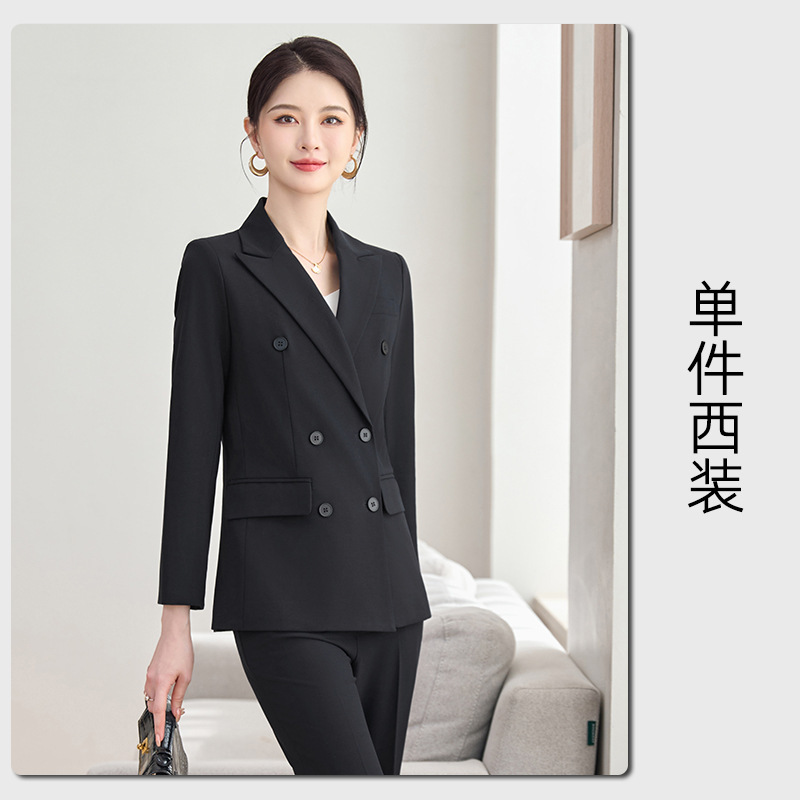 Black single-piece suit