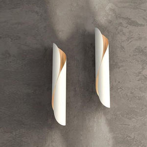 Lámpara de Pared Moderna Nórdica de Metal Rizado en Oferta, Color Negro y Dorado, Luz de Pared de Superficie G9 para Habitación de Hotel - Product Image 6