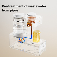 Chauffe-eau instantané Babytop, préparateur de lait infantile, distributeur d'eau chaude, agitateur de lait pour bébé, contrôle précis de la température