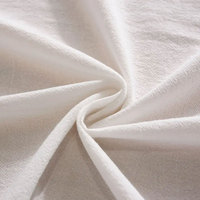 Nappe rectangulaire en coton et lin avec bordure à volants rustiques, lavable, style vintage, pour la décoration de table de salle à manger, de mariage ou de fête