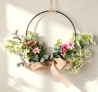 Karangan Bunga Eucalyptus Buatan Warna Pink 42CM, Laris Manis, Hadiah Natal Sempurna, Dekorasi Rumah & Pernikahan