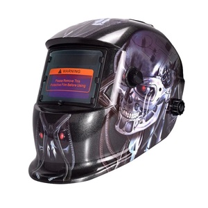 Masque <span class=keywords><strong>de</strong></span> soudage à obscurcissement automatique solaire confortable à porter, design tête <span class=keywords><strong>de</strong></span> mort monstre, <span class=keywords><strong>protection</strong></span> faciale, casque <span class=keywords><strong>de</strong></span> soudage à obscurcissement automatique - Product Image 1