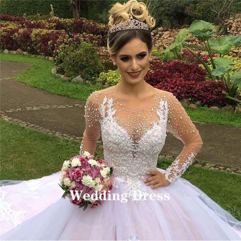 FA280 Princess Pink Wedding Dresses 2022 - Elegant & Stylish FA280 Princess Pink Wedding Dresses 2022 - Elegant & Stylish