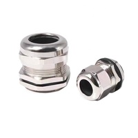 Presse-étoupe métallique en acier inoxydable, étanche SS316 SS304 M8, connecteur