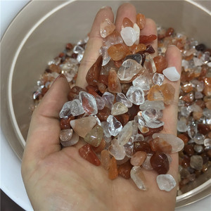 Pietre Naturali Lucidate di Cristallo Quarzo Rosso Naturale in Ghiaia - Product Image 4