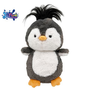Jopark ODM creativo divertente capelli soffici dimenarsi pinguino giocattoli di peluche per gli amici divertenti giocattoli di peluche per i regali di festa per bambini - Product Image 1