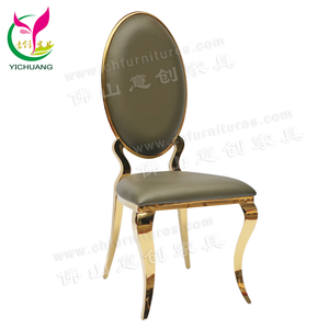2020 muebles de casa elegante blanco y plata Silla de comedor de acero inoxidable para la <span class=keywords><strong>venta</strong></span> Silla de comedor y de mesa - Product Image 4