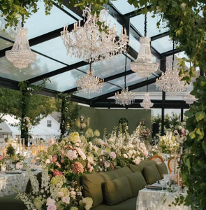 <span class=keywords><strong>Tente</strong></span> <span class=keywords><strong>de</strong></span> réception transparente en aluminium pour 500 personnes, idéale pour mariages, fêtes et événements en plein air - Product Image 4