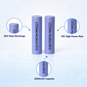 Batterie Li-ion haute décharge DMEGC INR18650-20P 2000mAh pour outils électriques et outils de jardinage - Product Image 3