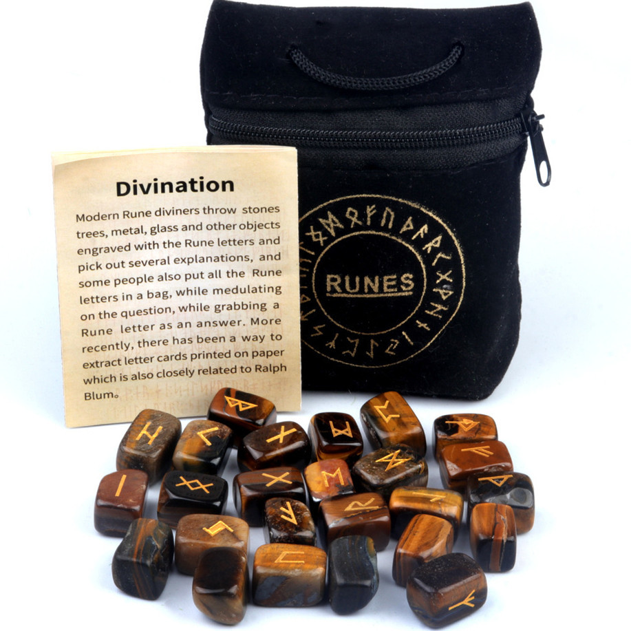 Tiger's eye stone (25 flannel bag instructions)