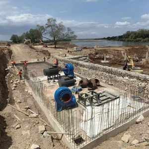 Pompe centrifuge horizontale auto-amorçante, pompe à eau portable pour l'irrigation agricole, pompe à eau à flux mixte 8 pouces - Product Image 6