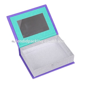 Emballage en papier personnalisé en carton, présentoir à paillettes, bijoux, rouge à lèvres, dents, maquillage, cils, boîte d'emballage avec miroir - Product Image 3