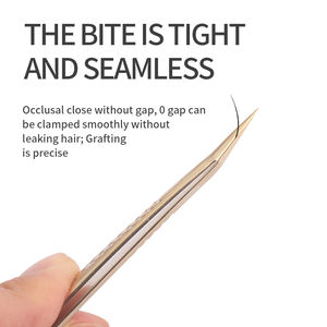 まつげアプリケーターピンセット卸売美容院プロまつげエクステンションアプリケーターピンセット - Product Image 3