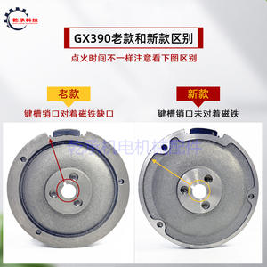 Pièces d'équipement pour générateur à essence GX160/390 168F170F177188F190F192 Démarreur électrique Aimant Volant - Product Image 4