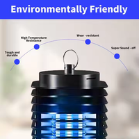 JZ ABS Plastic Elektrische Muggenlamp LED Lamp Anti-Muggen Vliegenvanger UV Anti-Muggen Doodslamp voor Binnen