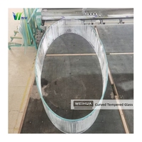 Verre trempé/verre courbé/verre spécial - Utilisation industrielle et en cuisine - Structure solide - Respectueux de l'environnement