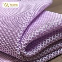 Tissu en maille tricotée chaîne 100 % polyester, respirant, léger, écologique, conçu pour la sublimation par transfert thermique, livraison rapide, pour le sport