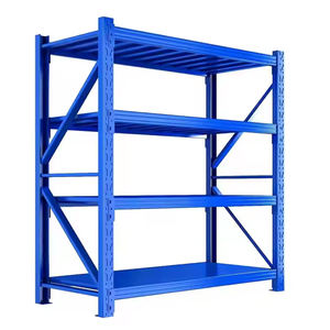 도매 헤비 듀티 조정 가능한 스틸 스태킹 랙 부식 보호 5 층 보관 선반 - Product Image 3