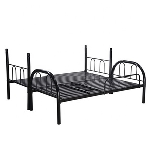 High Quality Black Bunk <b>Bed</b> Modern Metal Bunk <b>Bed</b> - Product Image 3