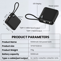 Batterie Li-Polymère Sam C1050 2026 ODM à Charge Rapide 20000mAh avec Sorties USB/C et Recharge Sans Fil – Batterie Externe Portable pour Utilisation en Extérieur
