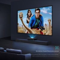 Fabrikneuer D068 Full HD 1080P Laser-Kurzdistanz-Heimkino-Projektor, tragbar, Smart, für Spiele, Android 11, WIFI6 für 5.2