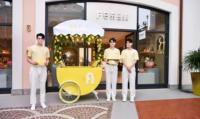 Chariot de rangement mobile pour snacks en acier inoxydable commercial pour la protection de l'environnement