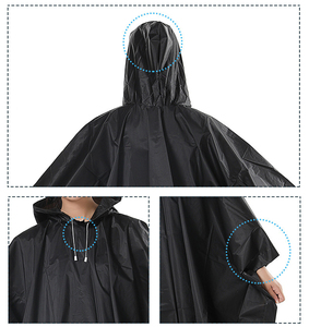 सस्ते कस्टम हल्के सरल वयस्क एवा डिस्पोजेबल साइड बकल बैटरी कार विशेष वर्षा प्रमाण पोंचो वर्षाकोट - Product Image 6