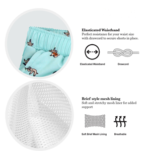 OEM Custom Printed Mens Swim Trunks Quick Dry Stretch Waterproof Mesh Liner <b>Beach</b> Shorts Wholesale Manufacturer China - Product Image 3