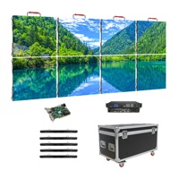 HD P3.91 P4.81 kapalı sahne arka plan led tv stüdyo ekran/P1.95 P2.604 P2.976 kapalı led video duvar paneli ekran