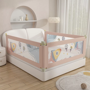 Moderna Barriera di Protezione in Metallo per Lettino e Box per Bambini - Uso in Camera da Letto/Soggiorno - Product Image 3