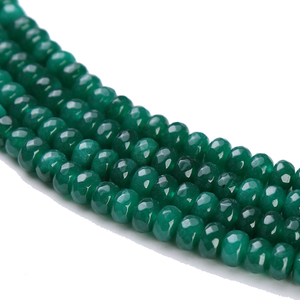 ลูกปัดพลอยออนิกซ์ธรรมชาติยี่ห้อ WENCHI รูปทรงวงรีเหลี่ยมเพชรพลอย ขนาด 3 มม. ความสูง 3 มม. ด้านหลังแบน รุ่น 2380 สำหรับงานประดิษฐ์เครื่องประดับ - Product Image 4