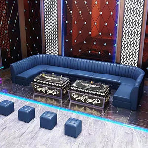 Cabine pour <span class=keywords><strong>karaoké</strong></span> en forme de L, canapé de bonne qualité, pour boîte de nuit, vip salon - Product Image 3