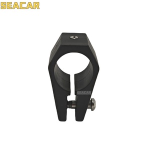 Seacar 1 pouce 25 mm Collier de serrage en nylon noir pour bimini, quincaillerie marine - Product Image 1