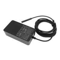 Adaptateur secteur de haute qualité 65W 15V 4A, alimentation DC ignifuge pour chargeur d'ordinateur portable Microsoft Surface Pro7, fonction QC3.0 PD3.0, ABS