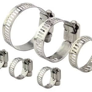 Collier de serrage double en acier inoxydable de style métrique, fabriqué en Chine, avec longue garantie, pour applications minières - Product Image 1