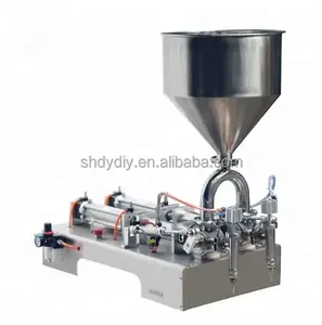 Hot semi-automatic water oil paste jam filling machine manufacturers