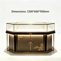 Vitrines de présentation de bijoux de luxe sur mesure pour les magasins de détail et autres présentoirs de mobilier commercial