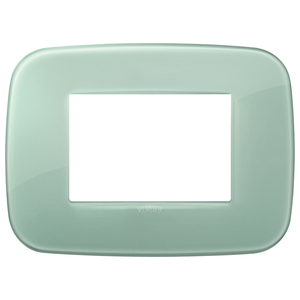 Placca Rotonda 3M Reflex Salvia 12.2x9 Cm Vimar - Product Image 1