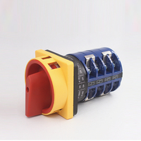 Interruptor universal de avance y retroceso del motor de 380V, interruptor de leva 3P de conmutación inversa 32A, interruptor giratorio