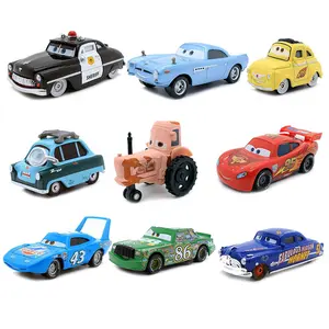 Carros modelo fundidos de alta simulação em ferro fundido, carros pequenos de desenho animado para adultos, veículos de brinquedo fundidos