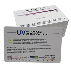 Tarjeta de prueba de protección UV, ropa de protección solar, cambio de color fotosensible, herramienta de maquillaje transfronteriza en stock - Product Image 1
