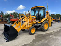 Chargeuse-pelleteuse JCB 3CX d'occasion, moteur hydraulique en excellent état, faible coût, faible nombre d'heures, machine hydraulique à prix avantageux