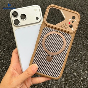 Custodia in fibra di carbonio per <span class=keywords><strong>iPhone</strong></span> 17 <span class=keywords><strong>Pro</strong></span> Max, compatibile anche con <span class=keywords><strong>iPhone</strong></span> 17 <span class=keywords><strong>Pro</strong></span> <span class=keywords><strong>e</strong></span> <span class=keywords><strong>iPhone</strong></span> 17 - Product Image 3