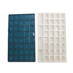 Palette de mélange de peinture d'artiste en plastique 24/36/48 grilles, coffret d'art pour aquarelle, <span class=keywords><strong>gouache</strong></span>, <span class=keywords><strong>acrylique</strong></span> et peinture à l'huile, offre spéciale - Product Image 5